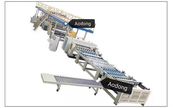 Maszyna do produkcji linii do produkcji tektury falistej 5 warstw
