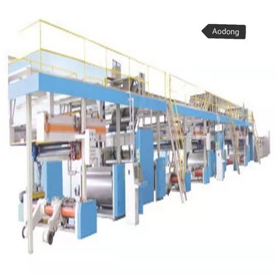 Servo Control Automatyczna maszyna do produkcji kartonów, linia do produkcji tektury falistej