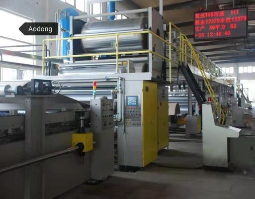 Servo Control Automatyczna maszyna do produkcji kartonów, linia do produkcji tektury falistej