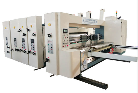 Półautomatyczna maszyna do drukowania pudeł kartonowych, drukarka fleksograficzna do kartonu